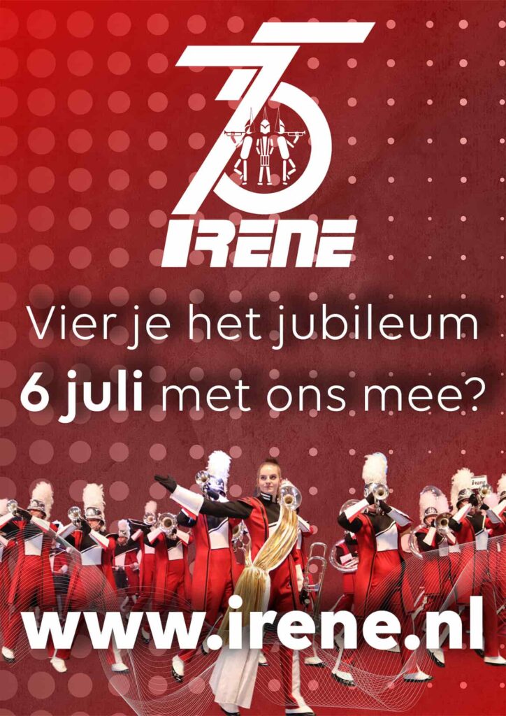 Poster Jubileumdag 6juli Irene